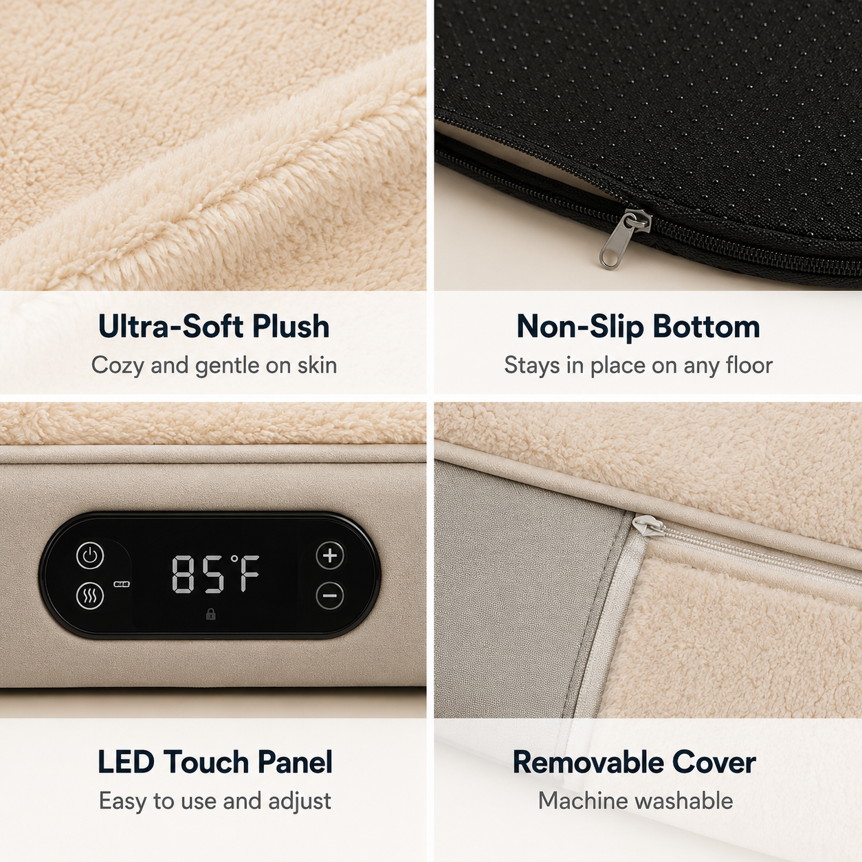 Smart Thermostat Pet Bed Year-Round Comfort. Smarter Temperature Control.