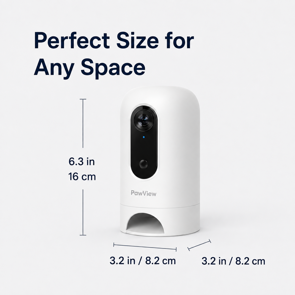 Featuring 1080P HD video and night vision, PawView makes it easy to stay connected with your pet.